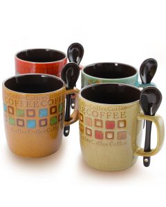 Gibson Mr. Coffee Cafe Americano 13oz Mug Set