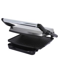Brentwood Select TS-651 Compact Non-Stick Panini Press &amp; Sandwich Maker, Stainless Steel